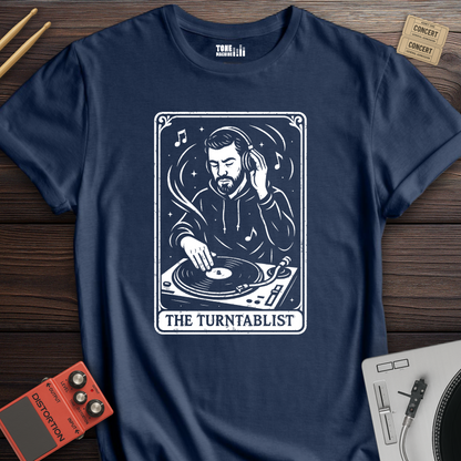 The Turntablist Tarot Card T-Shirt