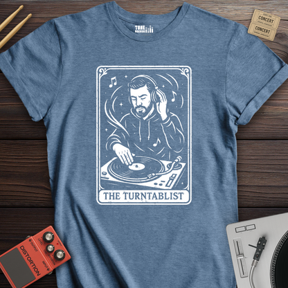 The Turntablist Tarot Card T-Shirt
