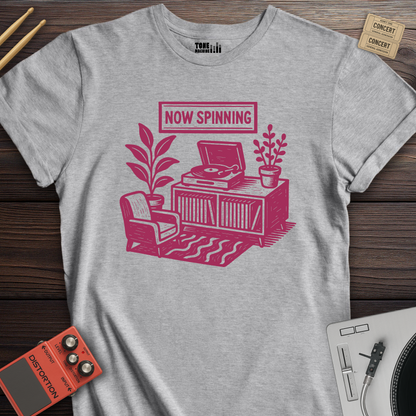 Now Spinning Vinyl T-Shirt