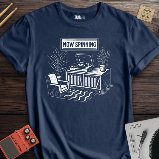 Now Spinning Vinyl T-Shirt
