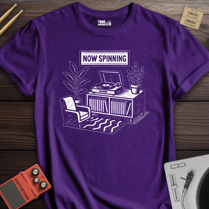 Now Spinning Vinyl T-Shirt