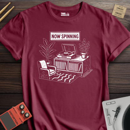 Now Spinning Vinyl T-Shirt