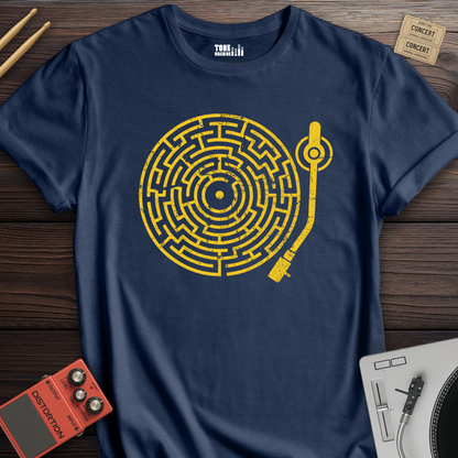 Lost In The Grooves Vinyl T-Shirt