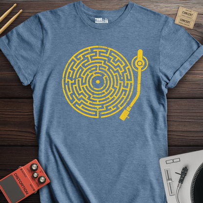 Lost In The Grooves Vinyl T-Shirt