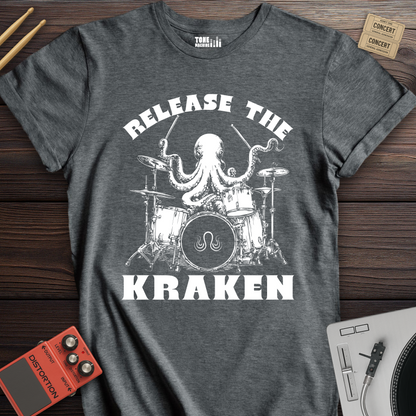 Release The Kraken Drum T-Shirt