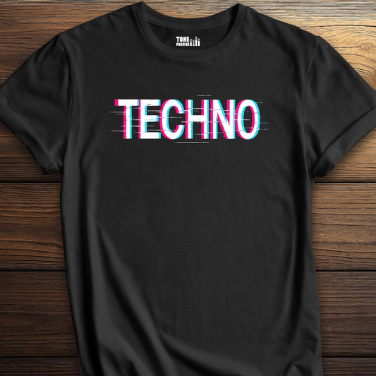 Techno Glitch DJ T-Shirt