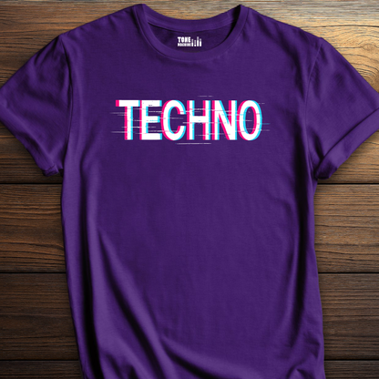 Techno Glitch DJ T-Shirt