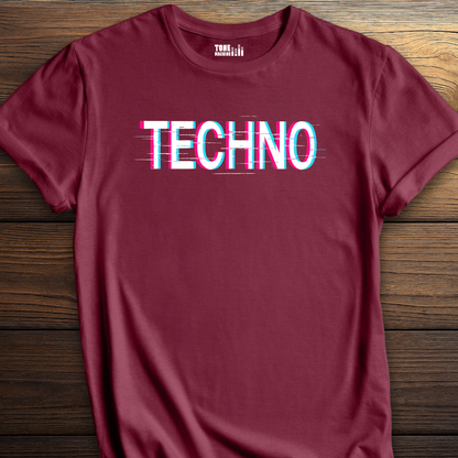 Techno Glitch DJ T-Shirt