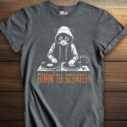Born To Scratch DJ T-Shirt