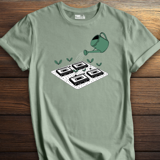 Mixtape Garden Retro T-Shirt