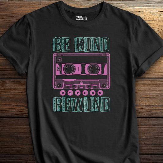 Be Kind Rewind Cassette Retro T-Shirt