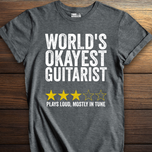 World's Okayest Guitarist T-Shirt