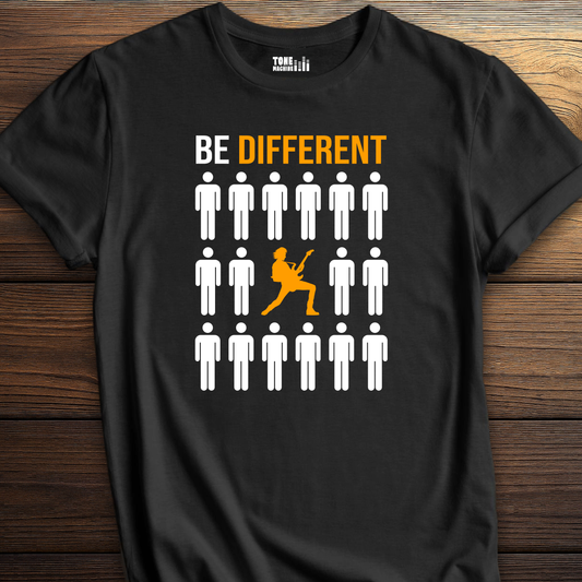 Be Different Guitar T-Shirt