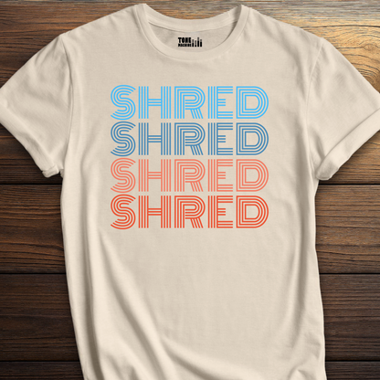 Shred Repeat Guitar T-Shirt