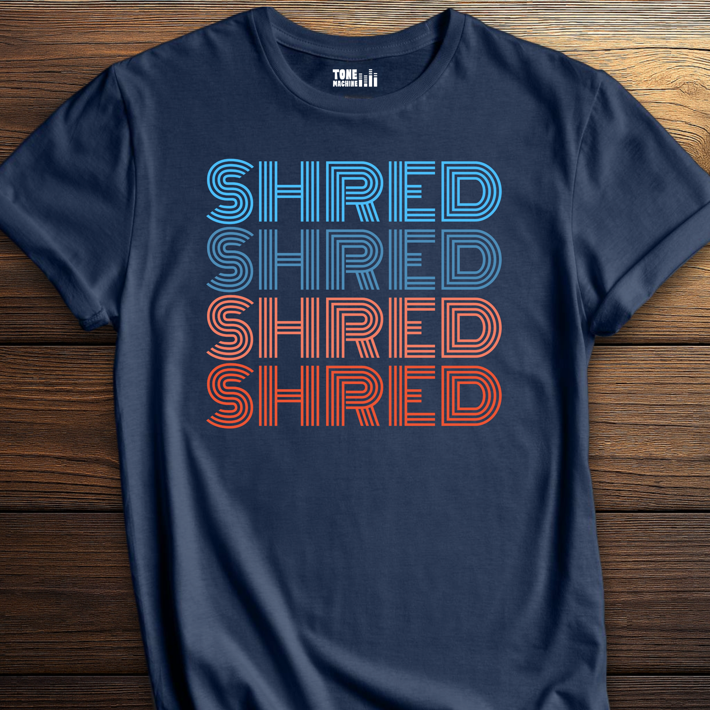 Shred Repeat Guitar T-Shirt