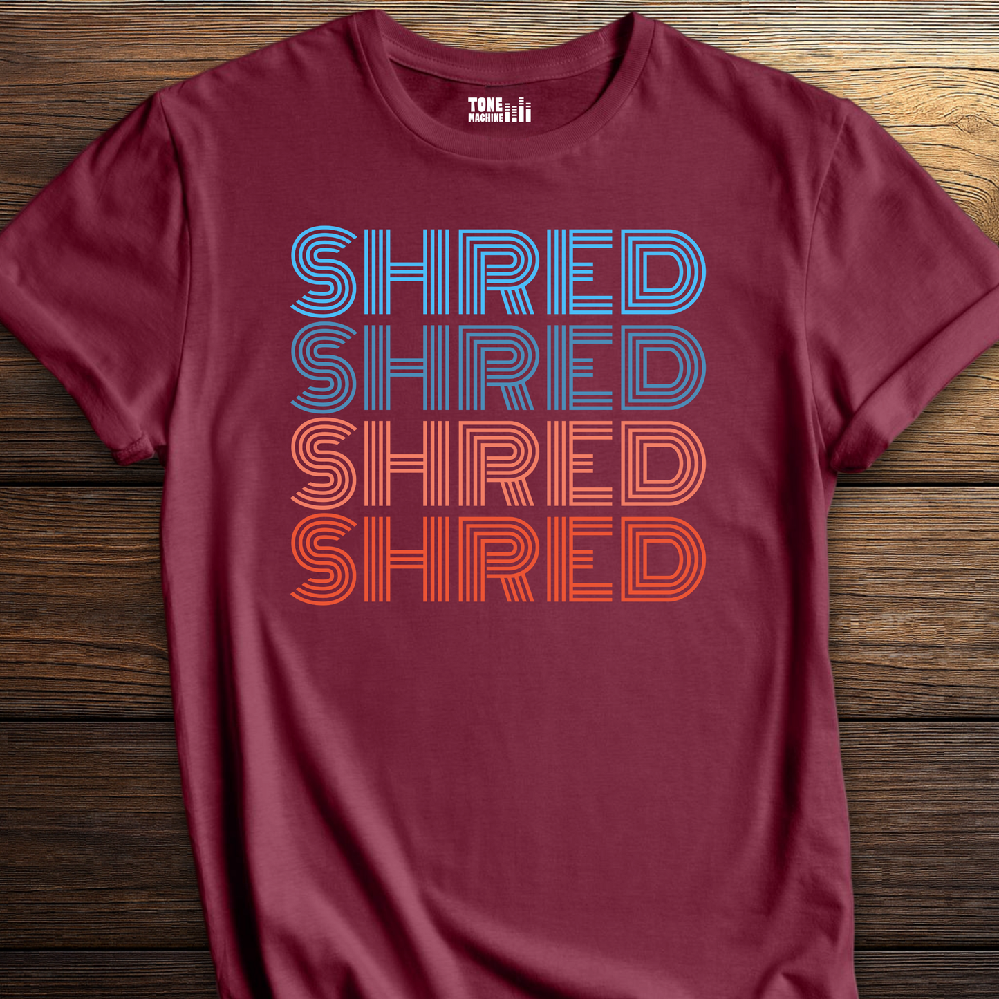 Shred Repeat Guitar T-Shirt