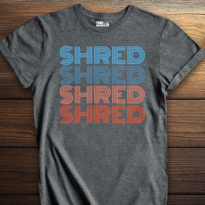 Shred Repeat Guitar T-Shirt