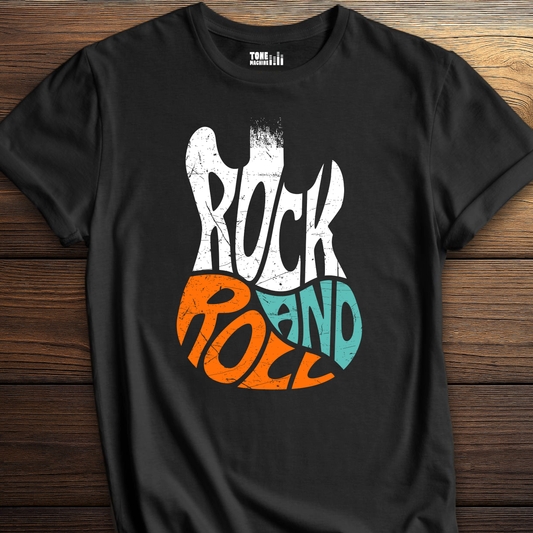 Rock And Roll Guitar T-Shirt