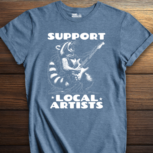 Support Local Artists Guitar T-shirt