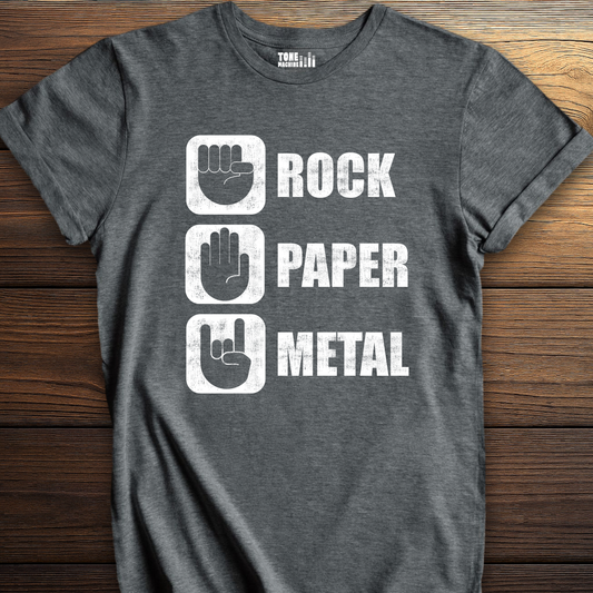 Rock Paper Metal T-Shirt