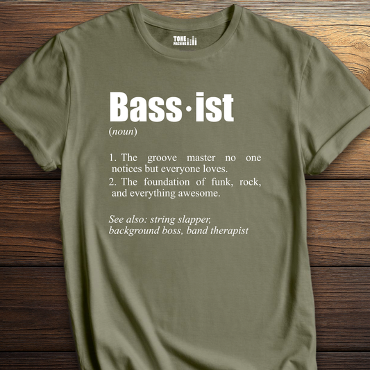 Bassist Definition T-Shirt
