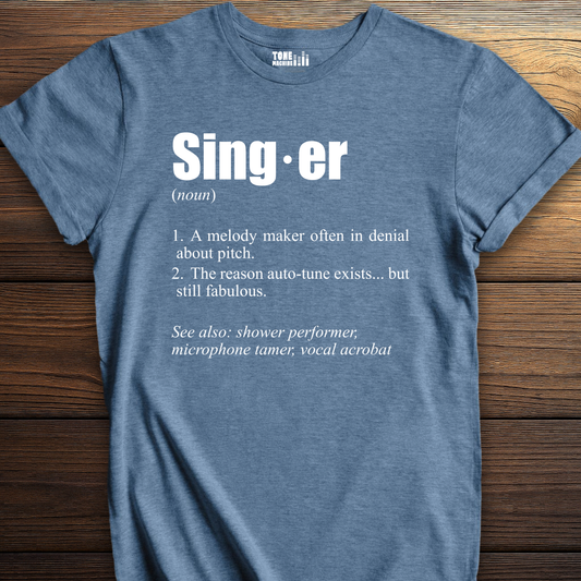 Singer Definition T-Shirt