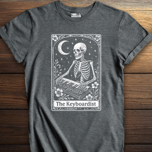 The Keyboardist Tarot Card T-Shirt