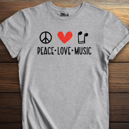 Peace Love Music T-Shirt