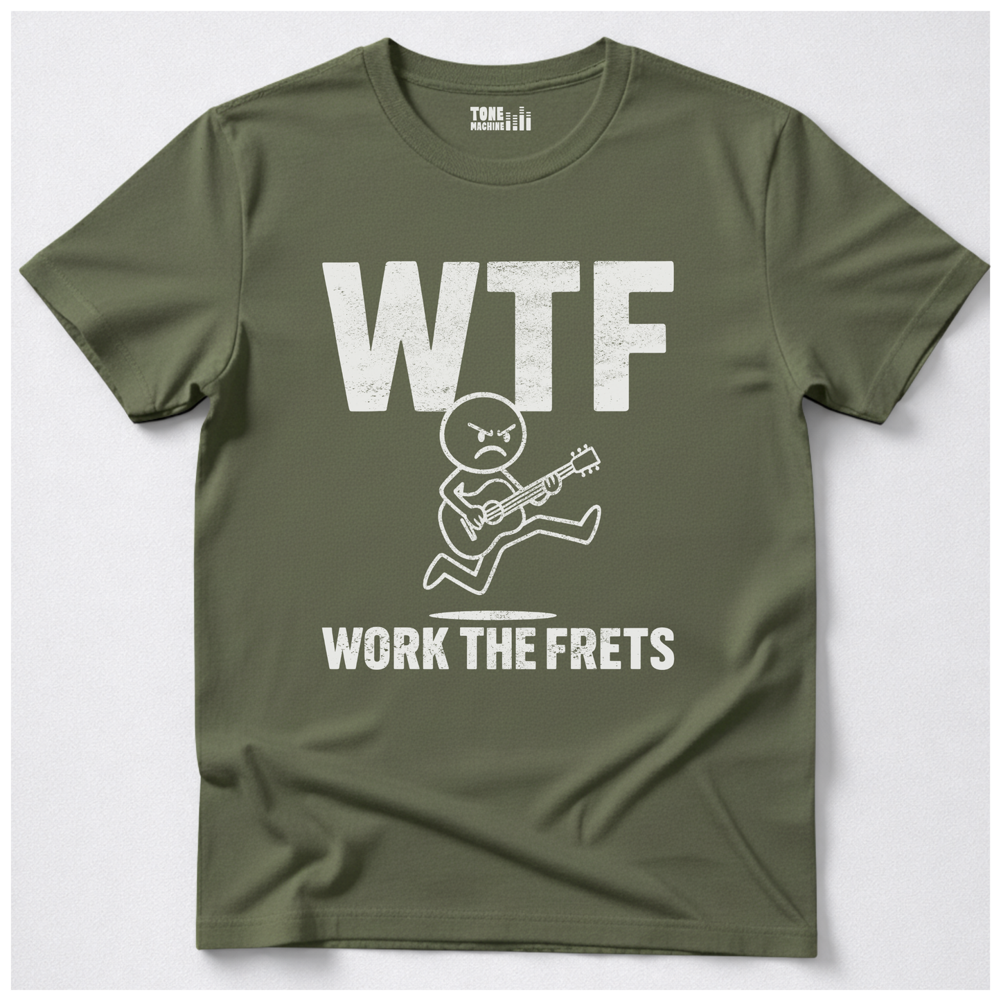Work The Frets Guitar T-Shirt