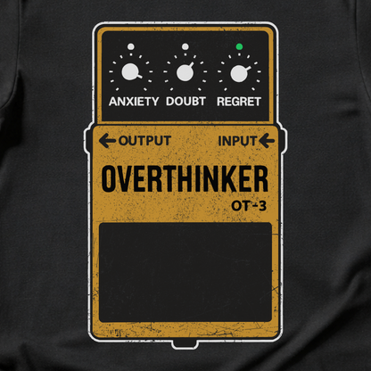 Overthinker Guitar Pedal T-Shirt