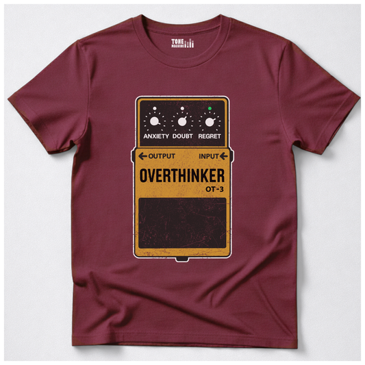 Overthinker Guitar Pedal T-Shirt