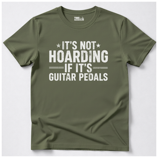 It's Not Hoarding Guitar Pedals T-Shirt