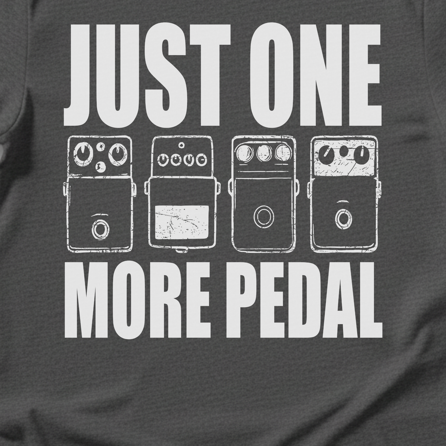 Just One More Pedal Guitar T-Shirt