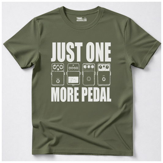 Just One More Pedal Guitar T-Shirt