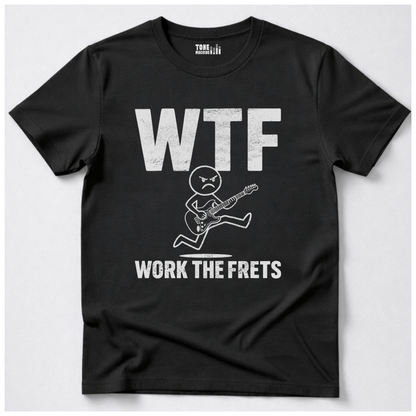 Work The Frets Guitar T-Shirt