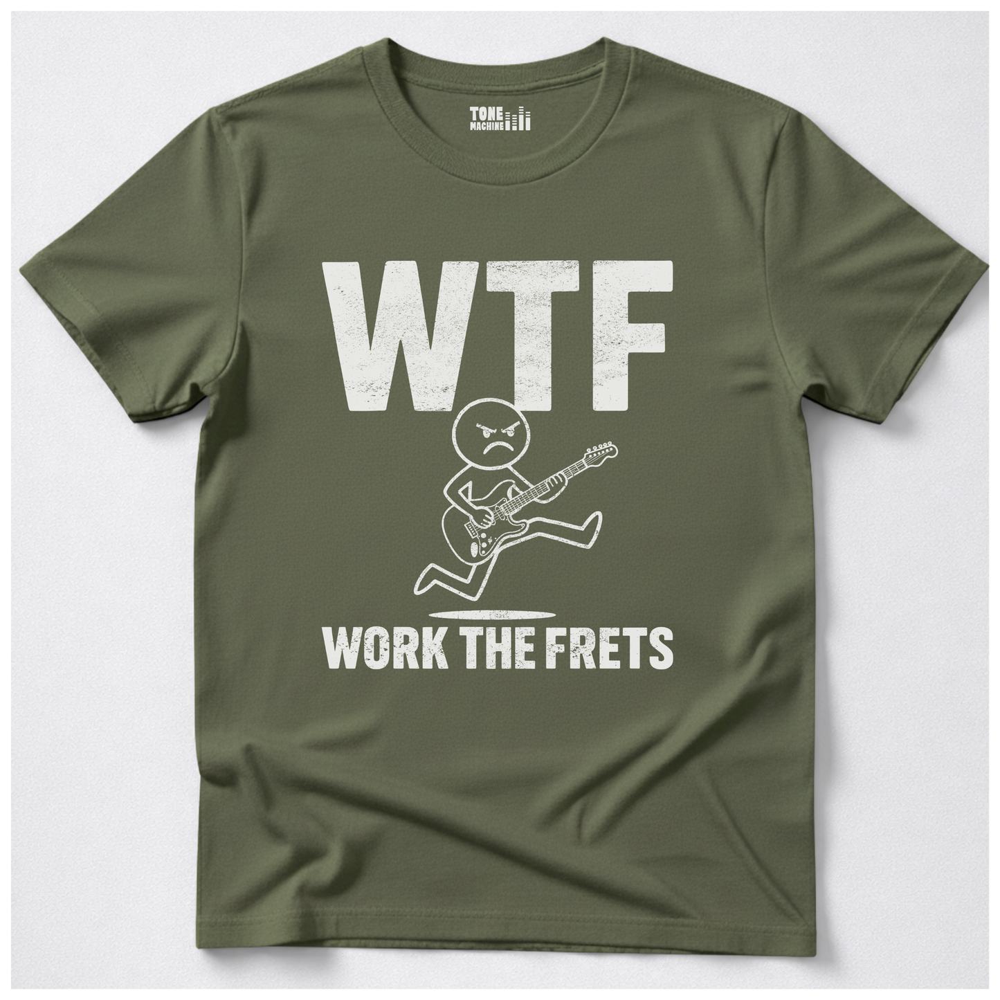 Work The Frets Guitar T-Shirt