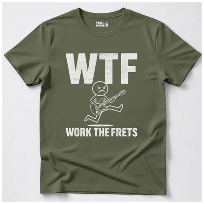 Work The Frets Guitar T-Shirt