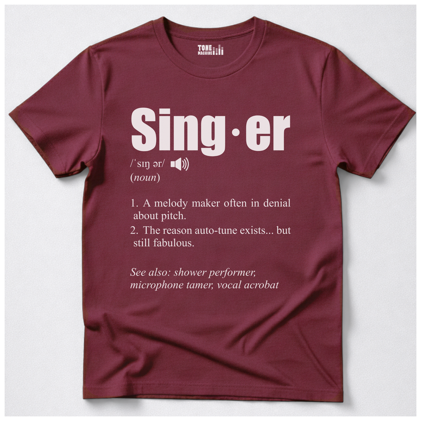 Singer Definition T-Shirt