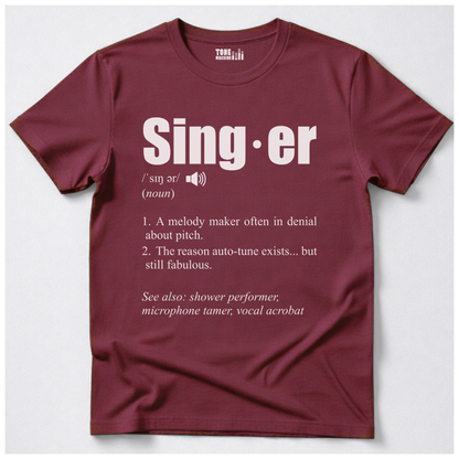 Singer Definition T-Shirt