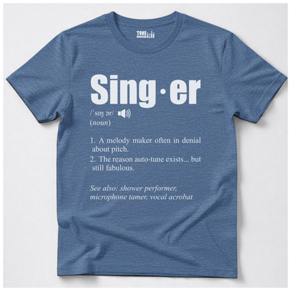 Singer Definition T-Shirt
