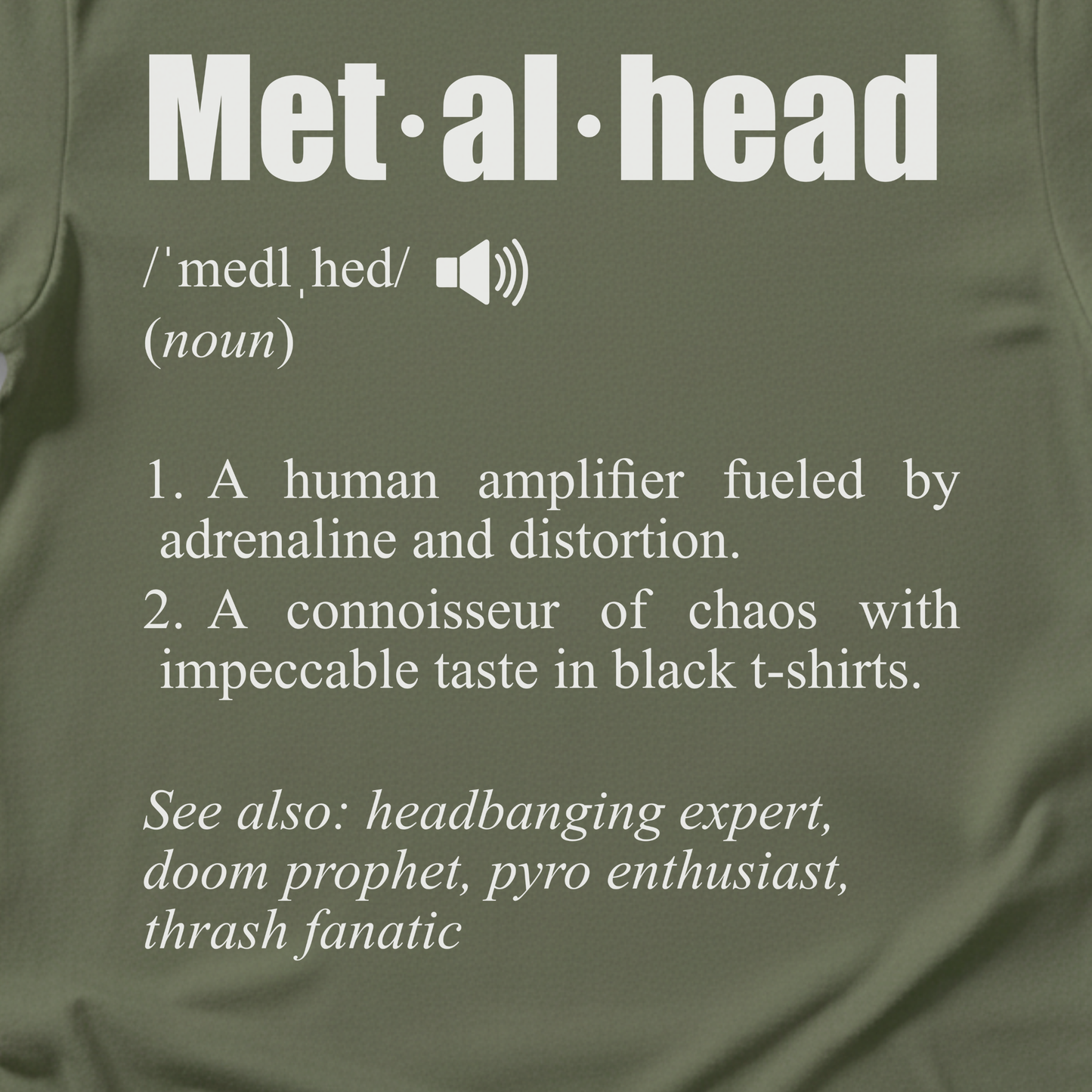 Metalhead Definition T-Shirt