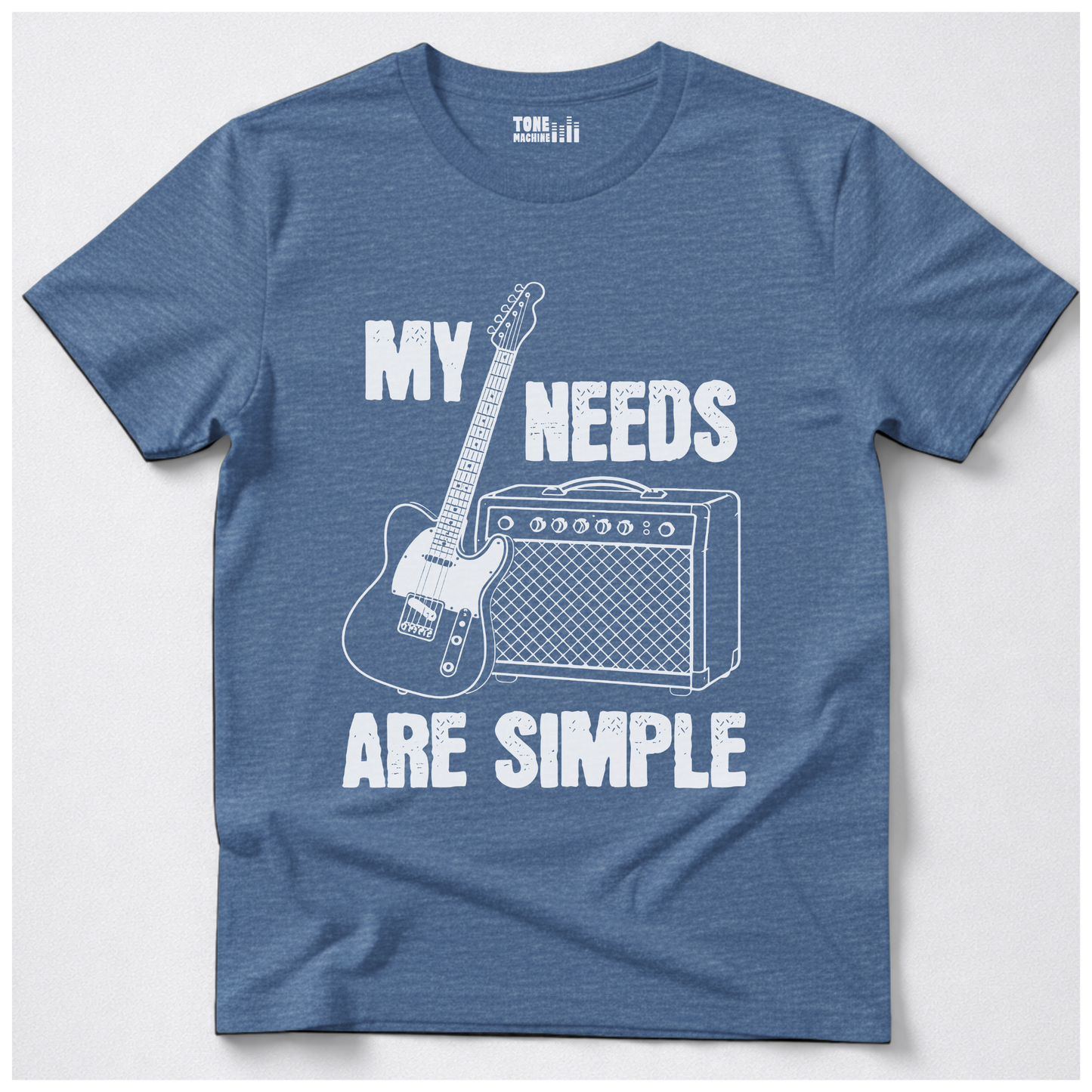 My Needs Are Simple Guitar T-Shirt
