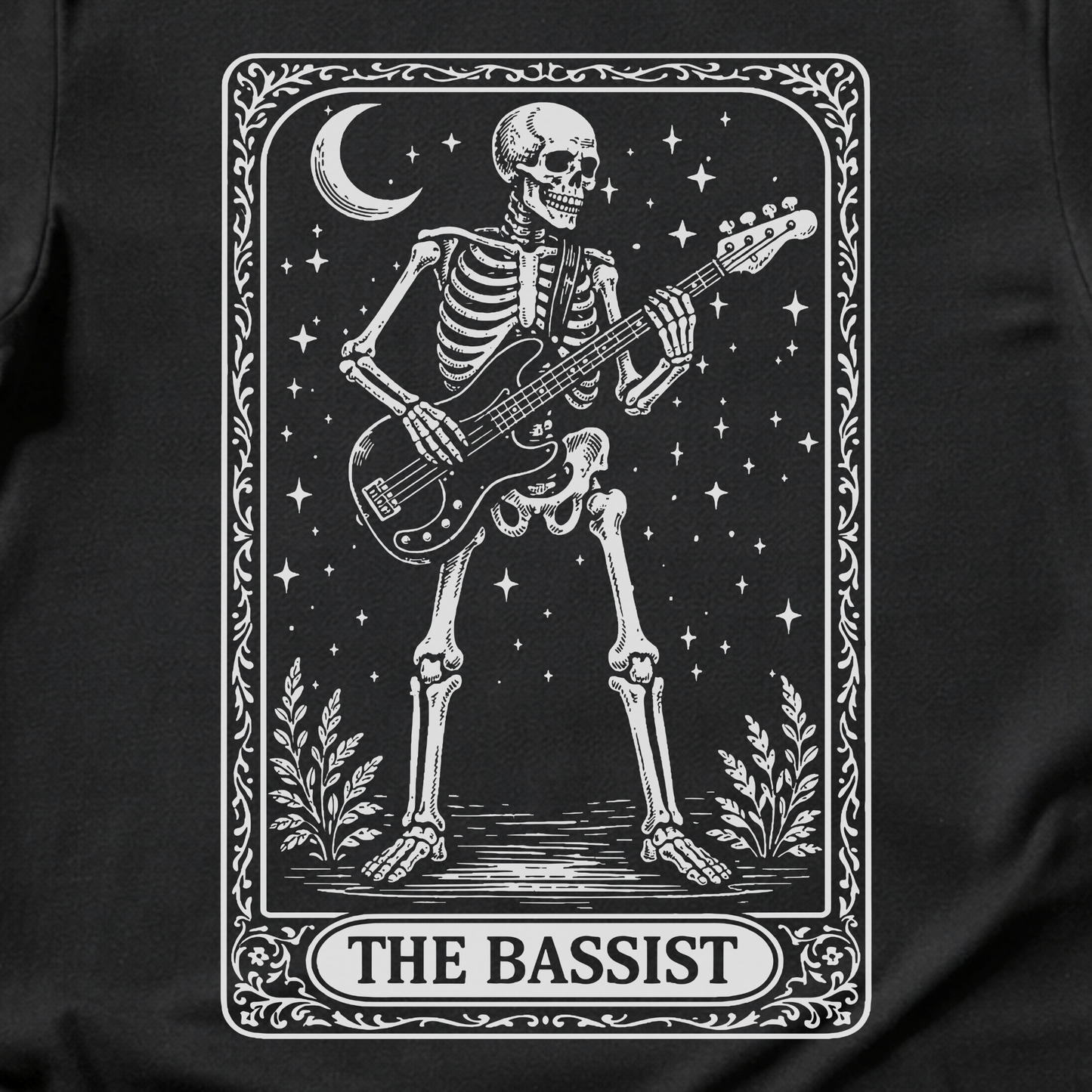 The Bassist Tarot Card T-Shirt