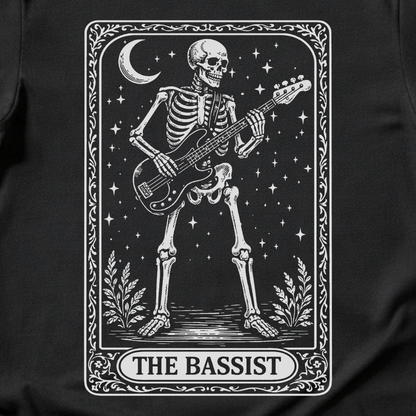 The Bassist Tarot Card T-Shirt