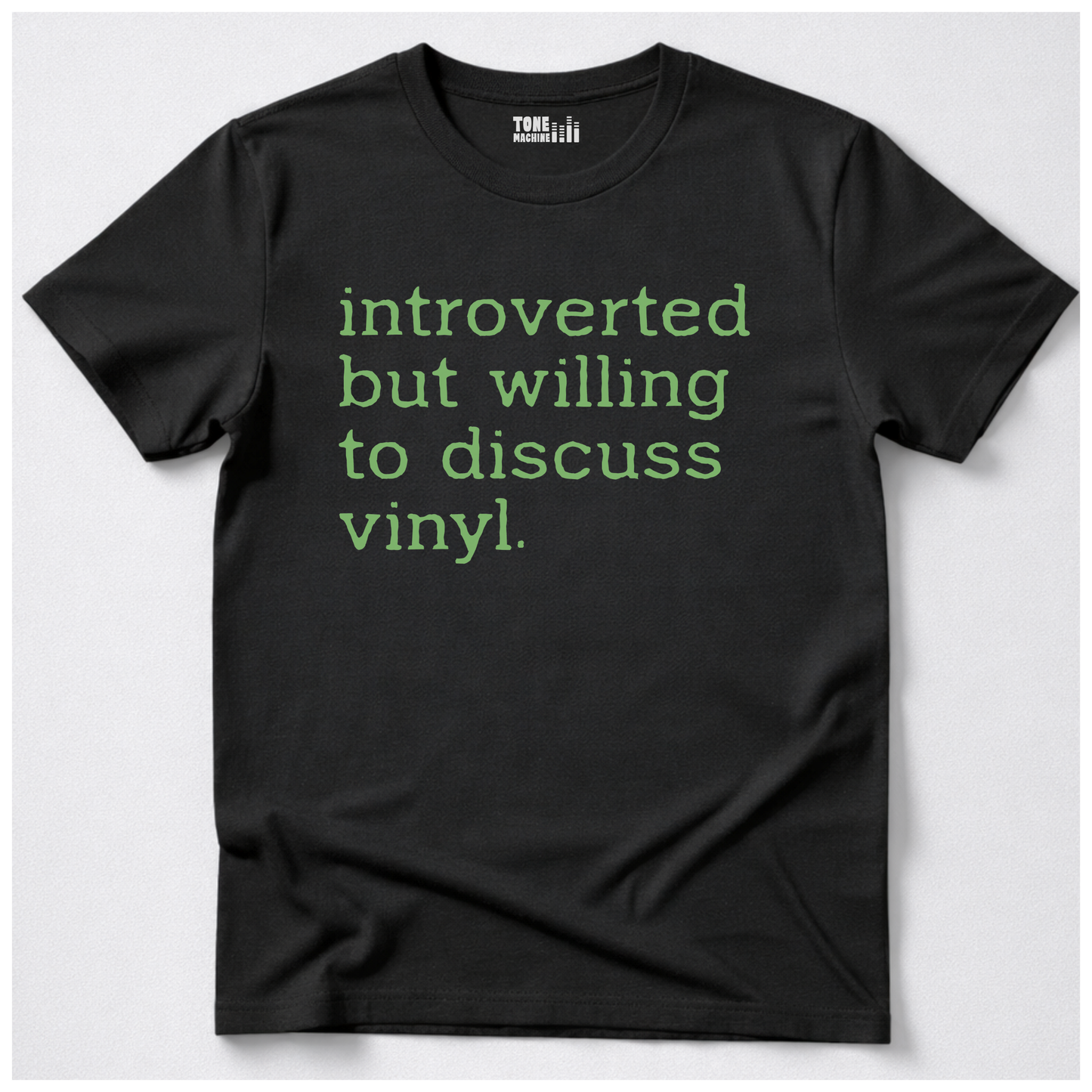 Introverted But Willing To Discuss Vinyl T-Shirt