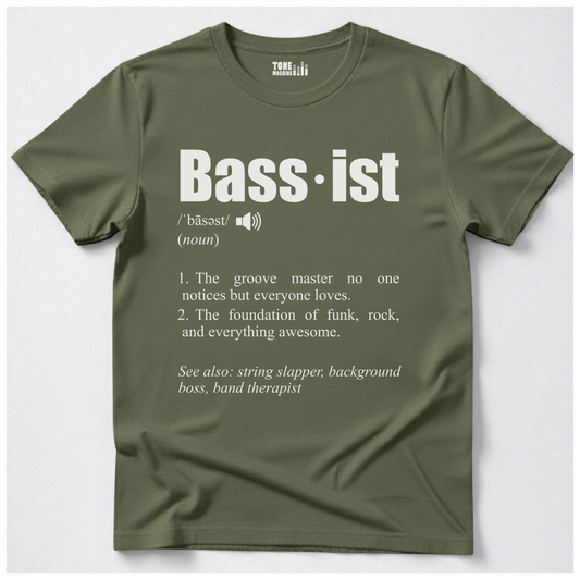 Bassist Definition T-Shirt