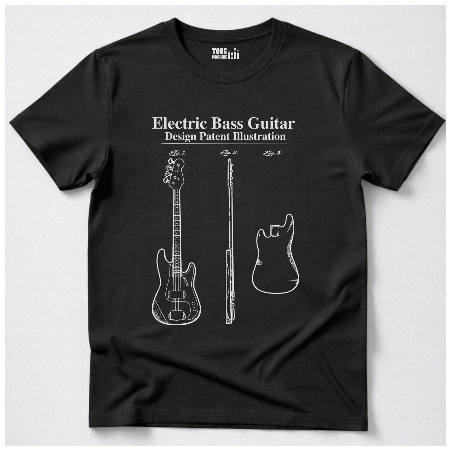 Bass Guitar Patent T-Shirt