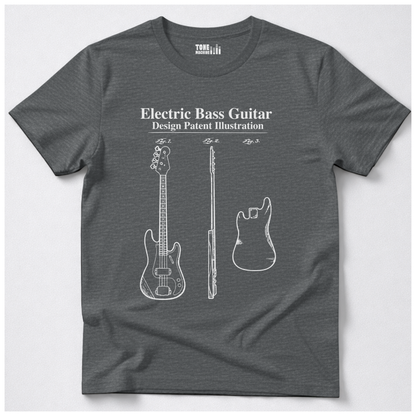 Bass Guitar Patent T-Shirt