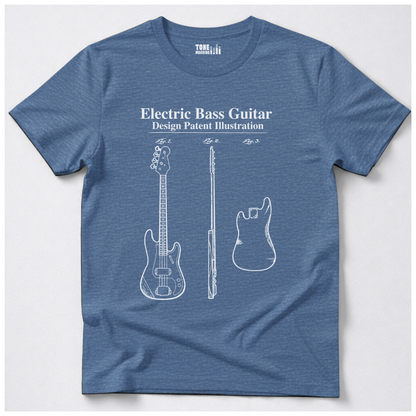 Bass Guitar Patent T-Shirt
