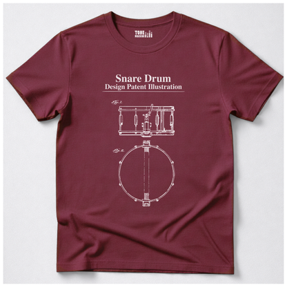 Snare Drum Patent T-Shirt